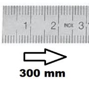HORIZONTAL FLEXIBLE RULE CLASS I LEFT TO RIGHT 300 MM SECTION 13x0,5 MM<BR>REF : RGH96-G1300B0I0